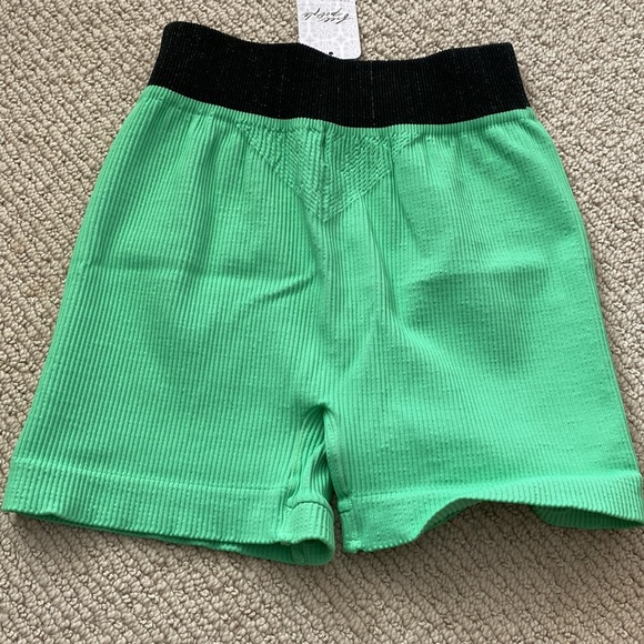 SOLD - Free People Ribbed Shorts - Picture 2 of 4